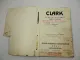 Clark RCFY30 Gabelstapler Ersatzteilkatalog Parts List Ersatzteilliste 1960er J.