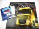 DAF LF CF Baureihe XF105 LKW 8x Prospekt Poster Magazin 2004 bis 2011