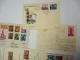 DDR 19x Briefe Ersttagsbriefe Einschreiben mit Briefmarken 1955