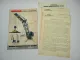 Demag B BE Universalbagger Kettenbagger K Drehkran Prospekt ca. 1952