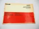 Deutz Fahr KS80F Kreiselschwader Ersatzteilliste Spare Parts List 1978