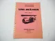 Dücker UMK 16 18 Uni Mäher Betriebsanleitung Ersatzteilliste 1994