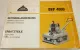 Duomat DVP4000 Ersatzteilliste Parts List Pieces de rechange ca 1974