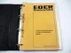 Eder M 825 B Hydraulikbagger Ersatzteilliste Ersatzteilkatalog 1988