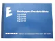 Eicher 3705 3706 3713 3714 Schlepper Ersatzteilliste Teilekatalog