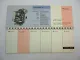 F&S Sachs Original Rechnungsblock Wochenkalender mit Produktbeschreibungen 1962