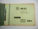 Fahr D180H Dieselschlepper AKD112Z Motor Ersatzteilliste Ersatzteilkatalog 1955