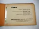 Fahr D25 H N NH Dieselschlepper Ersatzteilliste Liste Pieces de Rechange 1957