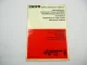 Fahr KS 60D 80 D D-I Kreiselschwader Ersatzteilliste Spare Parts List 1974