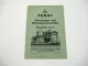 Fendt F12HL Dieselross Schlepper Betriebsanleitung Wartung 1953