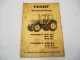 Fendt Favorit 610 611 612 614 615 SL Schlepper Betriebsanleitung Bedienung 1976