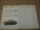 Fiat 124 special Ersatzteilliste Karosserie Werkstatthandbuch Hauptmerkmale