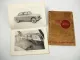 Fiat 1400B Notice d entretien Catalogue de Pieces detachees 1956