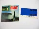 Fiat 500 600 850 1100 1300 1500 1600 1800 2300 Programm 2x Prospekt 1960er Jahre
