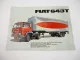 Fiat 643T Sattelzugmaschine LKW Prospekt 1960er Jahre