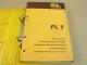 Fiat-Allis Fiatallis FL7 Laderaupe Ersatzteilliste Parts List in engl/ital 1987