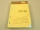 Fiat Allis FR130 Parts catalog Ersatzteilkatalog Catalogo parti di ricambio 1992