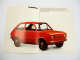 Fiat Seat 133 Car PKW 843 ccm Prospekt Brochure 1974