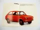 Fiat Seat 133 Car PKW 843 ccm Prospekt Brochure 1974