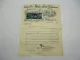 Firmenbrief Chamotte u. Klinker Fabrik Waldsassen AG 1904 Bayern Oberpfalz