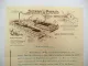 Firmenbrief Illert & Ewald Lithograph. Kunstanstalt Gross Steinheim Hanau 1906