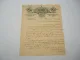 Firmenbrief M. Schuster Dampf Kaffee Brennerei Bonn 28.02.1900