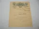 Firmenbrief M. Schuster Dampf Kaffee Brennerei Bonn 4.10.1901