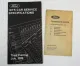 Ford 1975 Car Service Specifications US Personenwagen Technische Daten