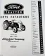 Ford 9N 9NAN 2N 2NAN 8N 8NAN Tractor Parts Catalogue List 1939 thru 1950