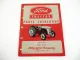 Ford 9N 9NAN 2N 2NAN 8N 8NAN Tractor Parts Catalogue List 1939 thru 1950