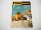 Ford A 62 64 66 Radlader Prospekt mit technischen Daten 1977