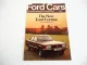 Ford Escort Cortina Capri Granada Prospekt Brochure Price Guide 1976