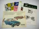 Ford Taunus 17M und Zubehör Radio Klima Koffer 6x Prospekt 1950/60er Jahre