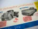 Ford V8 Lastwagen LKW Pritschenwagen Kipper Typ Rhein Prospekt Techn. Daten 1949