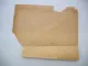 Fragment eines Briefumschlages Czar Czarine Paris 1896 Zar Nikolaus II. Romanow