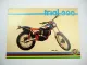 Garelli trial 320 depliant italiano originale brochure 1980er J.