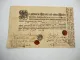 Gesellenbrief Bäcker und Küchler Löbau Oberlausitz 1799 mit Siegel
