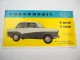 Glas Goggomobil T600 T700 PKW 20PS 30PS Prospekt 1958