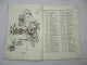 Hako Hakotrac 1200 (8020) Traktor + Mähwerk Ersatzteilliste 1974