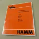 Hamm 4010 4011 4012 D DS Walze Bedienungsanleitung Wartungshandbuch