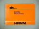 Hamm DV6 Walze Ersatzteilliste Spare Parts Pieces de rechange 1982