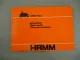 Hamm GRW18.3 Walze Ersatzteilliste Spare Parts Pieces de rechange 1992