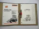 Hanomag 10E Radlader Schulung Werkstatthandbuch & Prospekt 1987