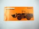 Hanomag B6 B8b B11 B16 Radlader Prospekt mit technischen Daten 1971