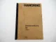 Hanomag B8 Serie B Radlader Betriebsanleitung Wartung Schaltplan 1967