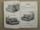 Hanomag K90 Kettenschlepper Ersatzteilliste Ersatzteilekatalog 1954