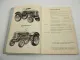 Hanomag R24 C112 Schlepper Ersatzteilliste Ersatzteilkatalog 1957