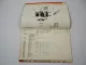 Holder A18 BW Allrad Schlepper mit Hatz E950 Motor Ersatzteilliste 1980