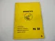 Honda PA50 Camino Werkstatthandbuch Reparaturanleitung Shop Manual 1980