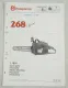 Husqvarna 268 Special Kettensäge Motorsäge Ersatzteilbild-Katalog Parts List 91